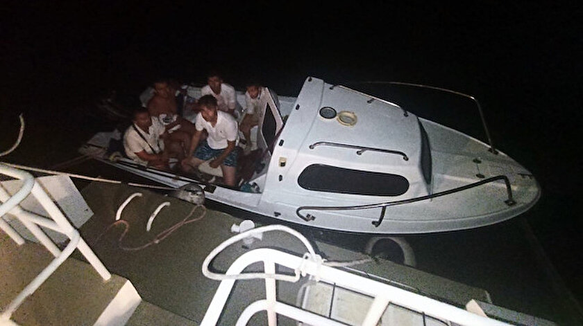 Tekneyle kaçarken yakalanan FETÖ’cüler tutuklandı