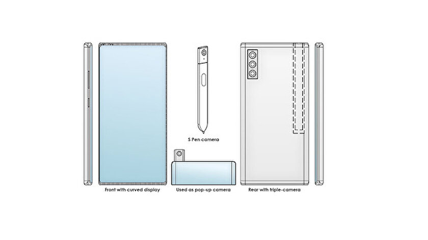 Samsung kameralı S-Pen kalemi için patent aldı