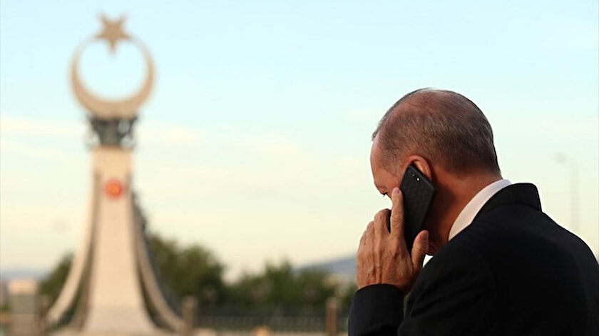 Cumhurbaşkanı Erdoğandan İdlibde şehit olan askerlerin ailelerine başsağlığı mesajı