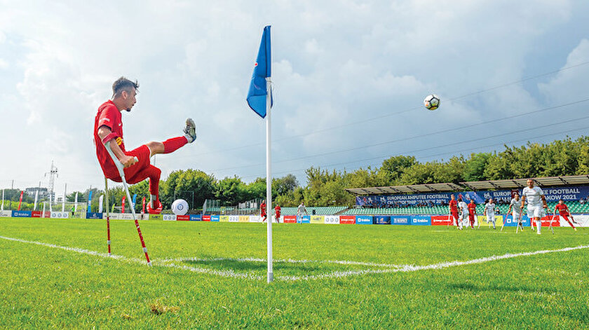 Ampute Milliler Gürcistan’a gol yağdırdı