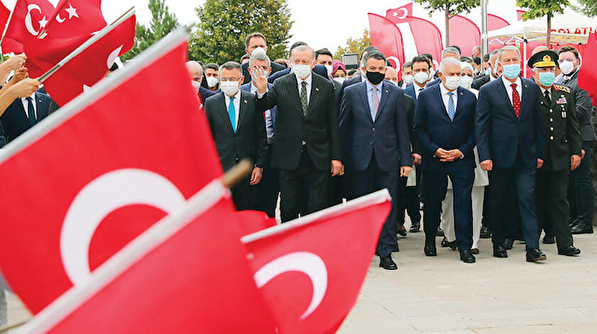 Sakarya Zaferinin 100. yıl dönümünde Erdoğandan tarihi çıkış: 2023 küresel başkaldırı