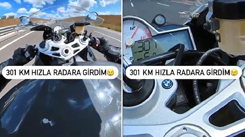 301 km hızla radara yakalanınca bin 339 TL ceza yedi - Kocaeli haberleri
