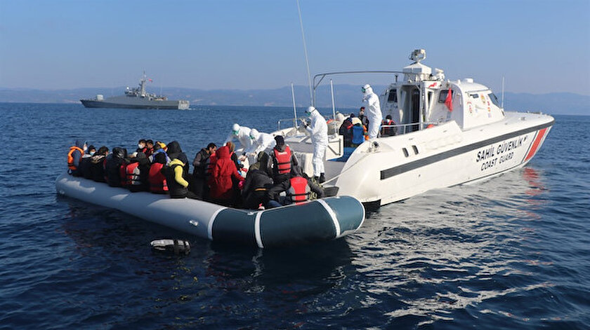 Yunanistan unsurlarının bu yıl geri ittiği 6 bin göçmeni Türkiye kurtardı