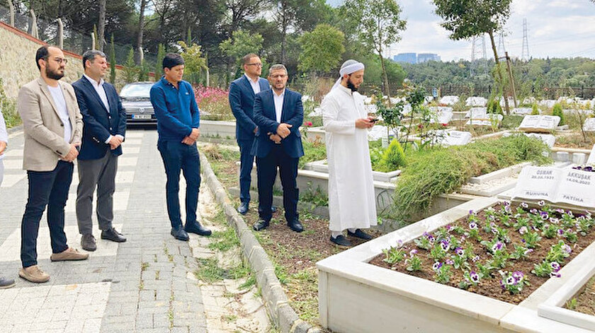 Osman amcayı dualarla andık
