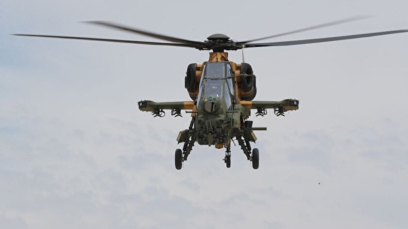 MSB: Pençe Şimşek operasyonda tespit edilen 4 terörist ateş destek vasıtaları ve ATAK helikopterleri ile etkisiz hale getirildi