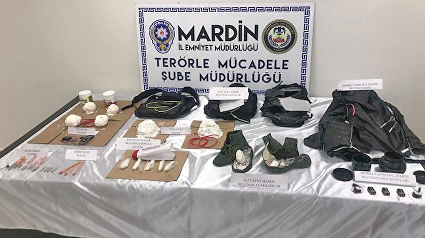 PKK’lı teröristler bombaları saklamak için her yolu denedi: Hepsi yakalandı