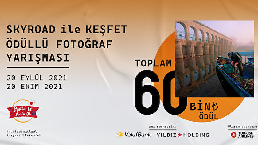 ‘Skyroad ile Keşfet ödüllü fotoğraf yarışması için başvurular başladı