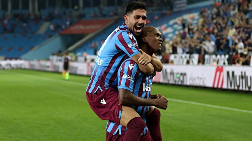 Trabzonsporun 2 golcüsü ligde 14 takıma bedel