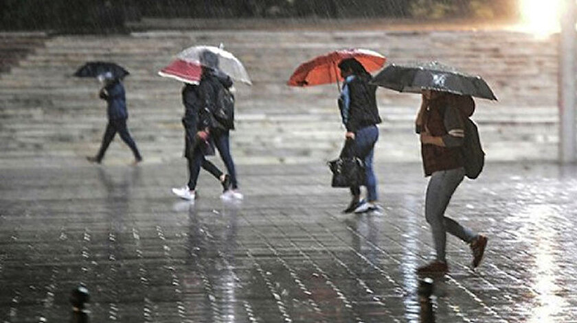 Meteorolojiden sağanak yağış uyarısı: İstanbul, Kocaeli, Sakarya, Kastamonu il il hava durumu