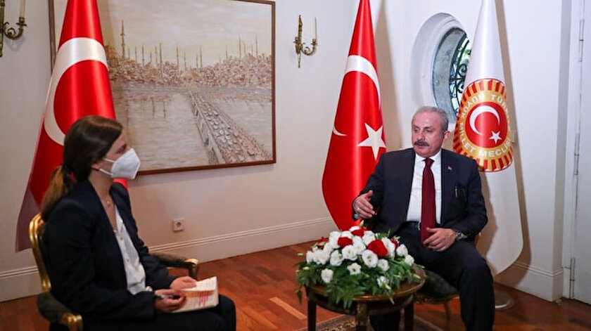 TBMM Başkanı Şentop ABnin göçmen politikasını eleştirdi: Anlaşmayı bozduğu için utanmalı
