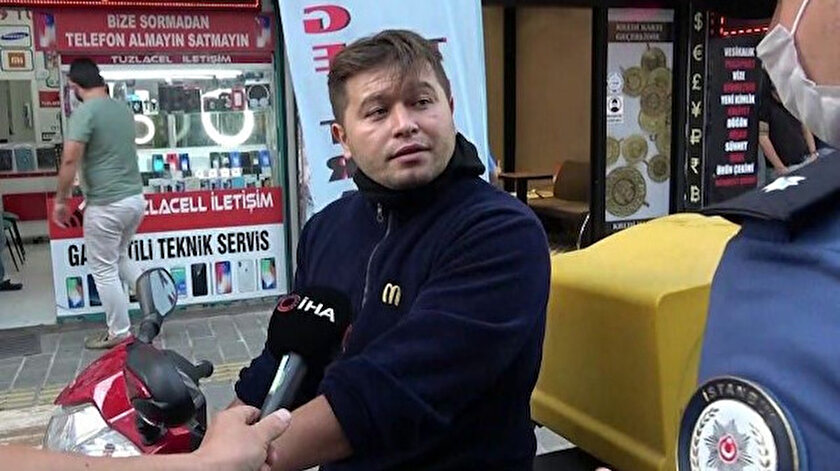 Polisi Bana teşkilatın numarasını verin sözleriyle tehdit ederek Türkiye’nin gündemine oturan kurye beraat etti