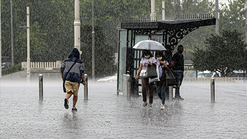 Meteorolojiden beş bölgeye sağanak yağış uyarısı