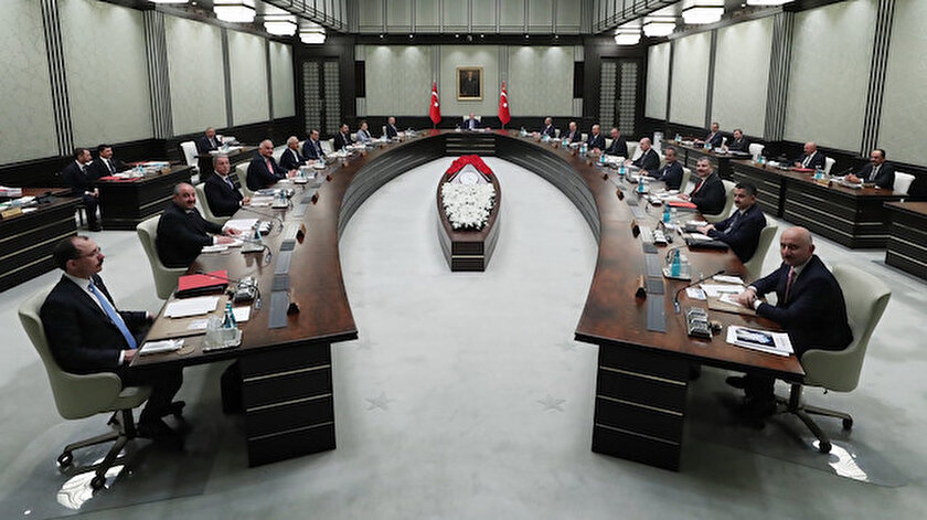 Kabine Toplantısı sona erdi