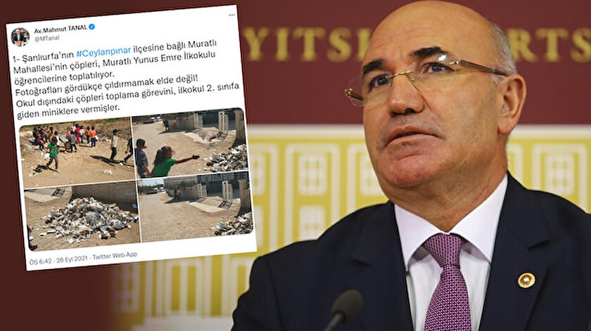 CHPli Mahmut Tanalın mahalle öğrencilere temizletiliyor iddiası yalanlandı