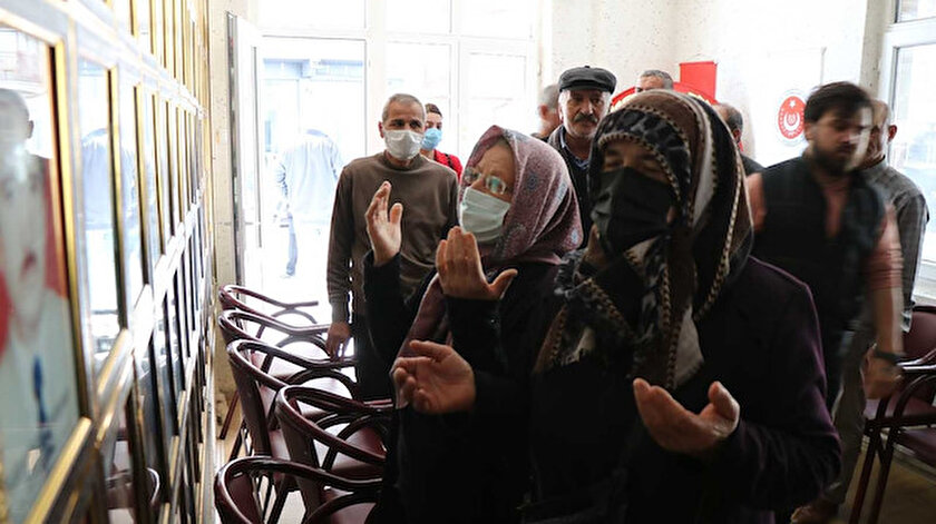 Kırşehirde şehit ailelerinden CHP Milletvekili Kayaya tepki