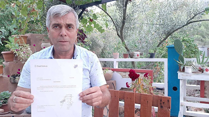 Haber olunca 1 kuruşluk banka borcundan kurtuldu