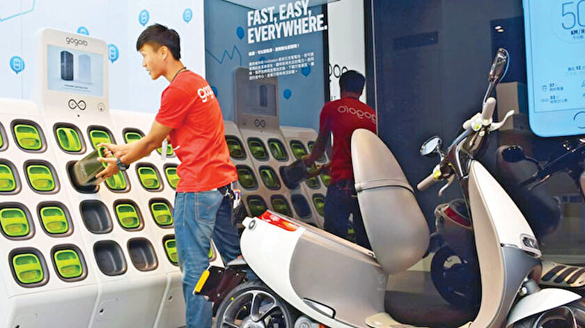 Motosiklette elektrik birliği