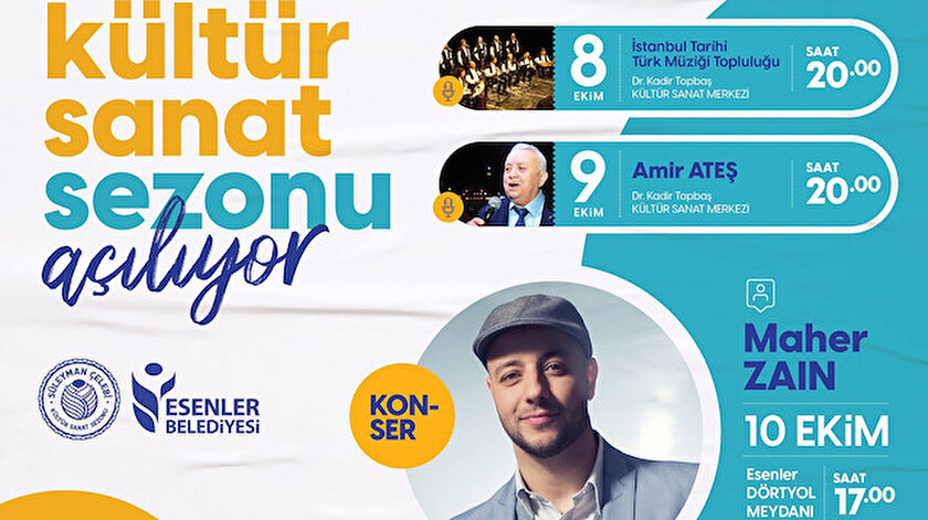 Esenlerde kültür sanat sezonu açılıyor