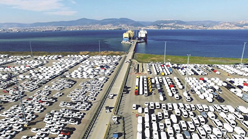 Türkiyeden ABye 13.6 milyar dolarlık otomotiv ihracatı