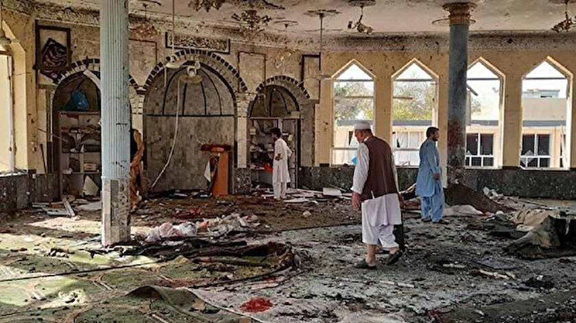 Afganistandaki cami saldırısını DEAŞ üstlendi