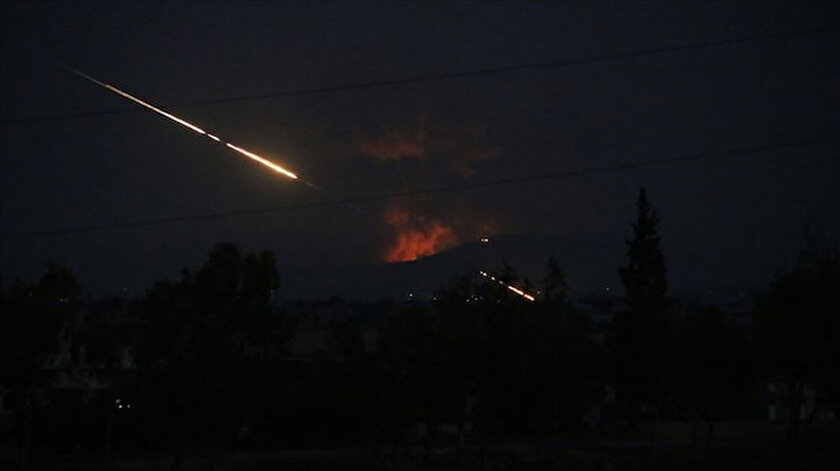 Suriye-Irak sınırında İran destekli teröristlere hava saldırısı