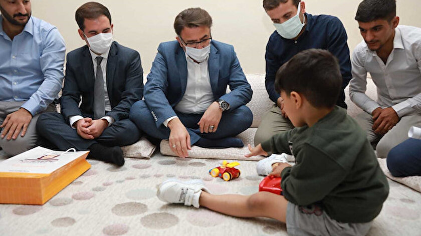 Küçük Muhammed Protez Ayağa Kavuştu