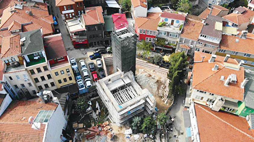 Gülfem Hatun Camii yeniden yükseliyor