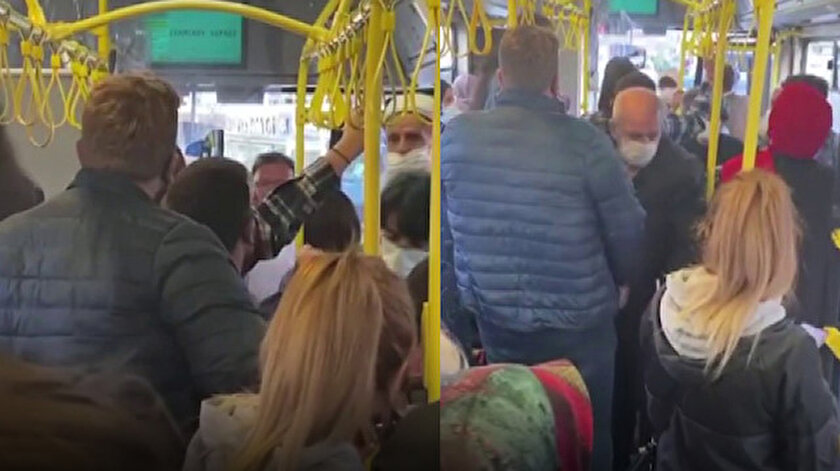 Ümraniye’de İETT şoförü psikolojim bozuldu dedi: Yolcuları indirmek istedi