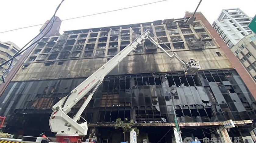 Tayvan’daki yangın faciasında ölü sayısı 46ya yükseldi