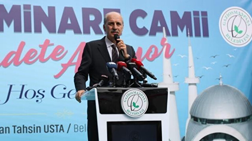 Numan Kurtulmuş: Afganistanda camiye düzenlenen bombalı saldırı insanlık suçudur