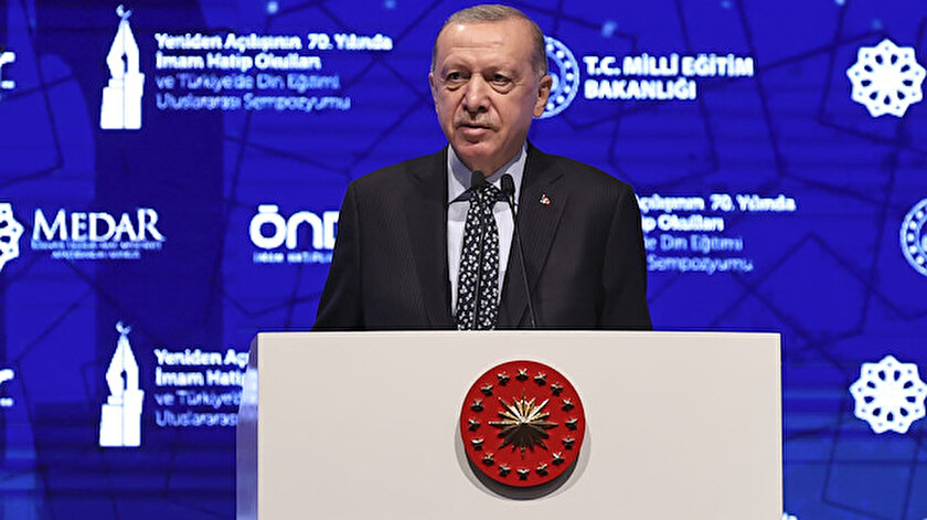 Cumhurbaşkanı Erdoğan: İmam Hatiplerin fetret devrini biz bitirdik