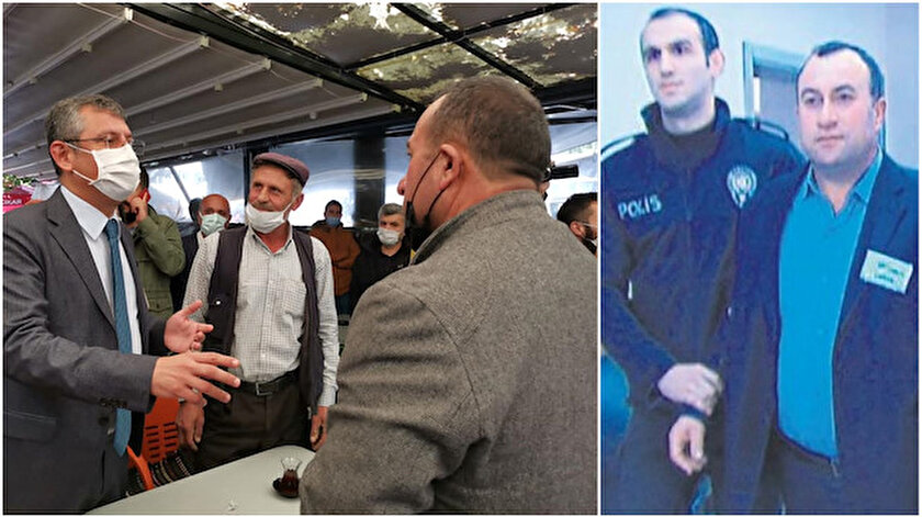CHPli Özgür Özelin görüştüğü çiftçi sahte evlilik çetesi lideri çıktı