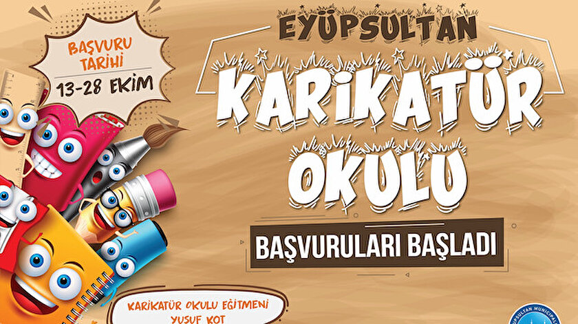 Karikatür okulu için başvuru zamanı