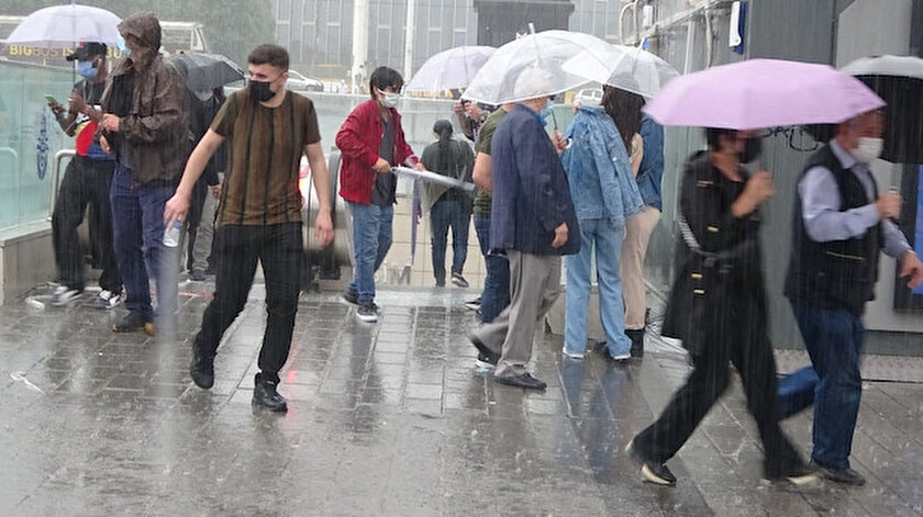 İstanbul ve bazı illere yağış uyarısı! İstanbul, Ankara, Eskişehir, Çanakkale, Eskişehir, Hatay hava durumu