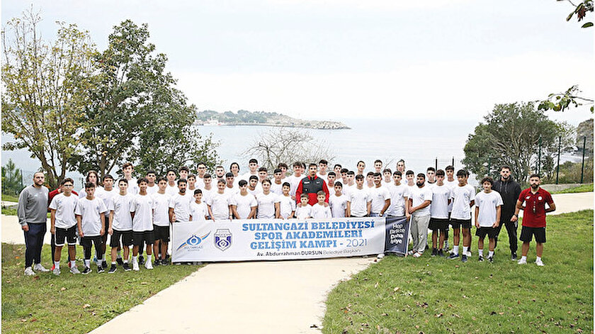 Sporcu gençler Kefken Kampı’nda 
