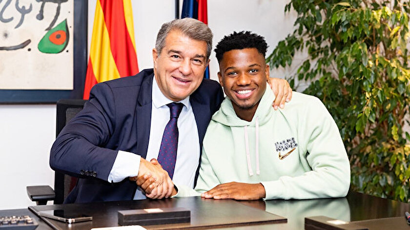 Barcelonada Ansu Fatinin serbest kalma bedeli dudak uçuklattı