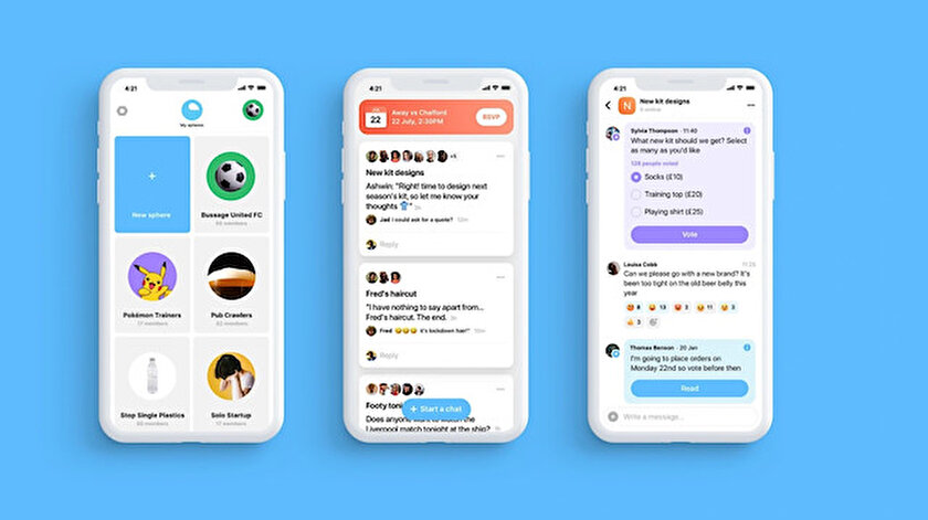 Twitter bu kez de Sphere isimli uygulamayı satın aldı