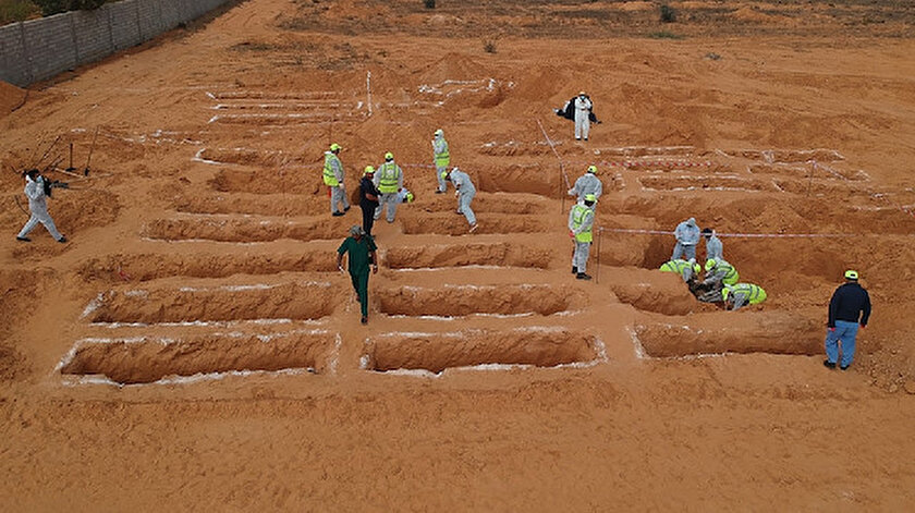 Libyada bir toplu mezar daha: 248 cesede ulaşıldı