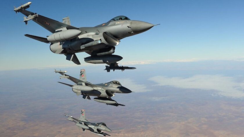 Pençe-Yıldırım operasyonu bölgesinde 3 PKK’lı terörist hava harekatı ile etkisiz hale getirildi