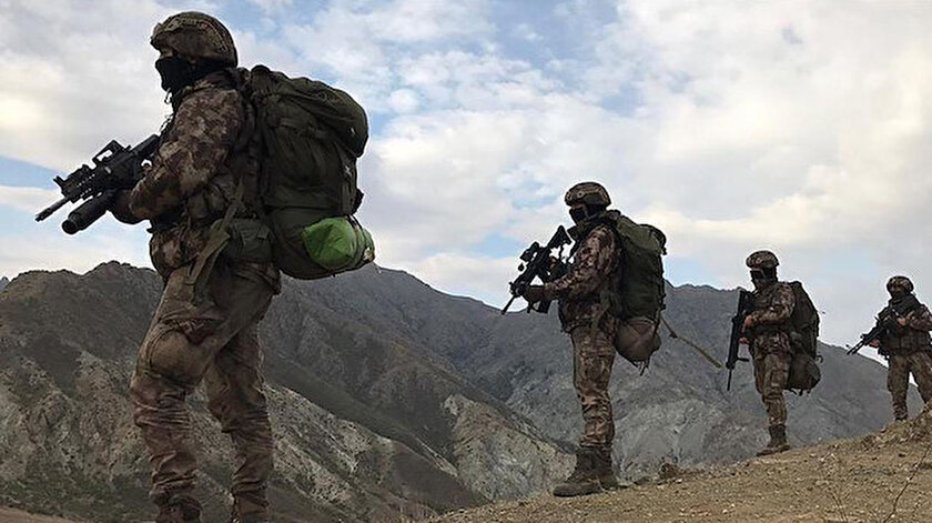 Barış Pınarı bölgesinde 5 PKK/YPGli terörist etkisiz hale getirildi