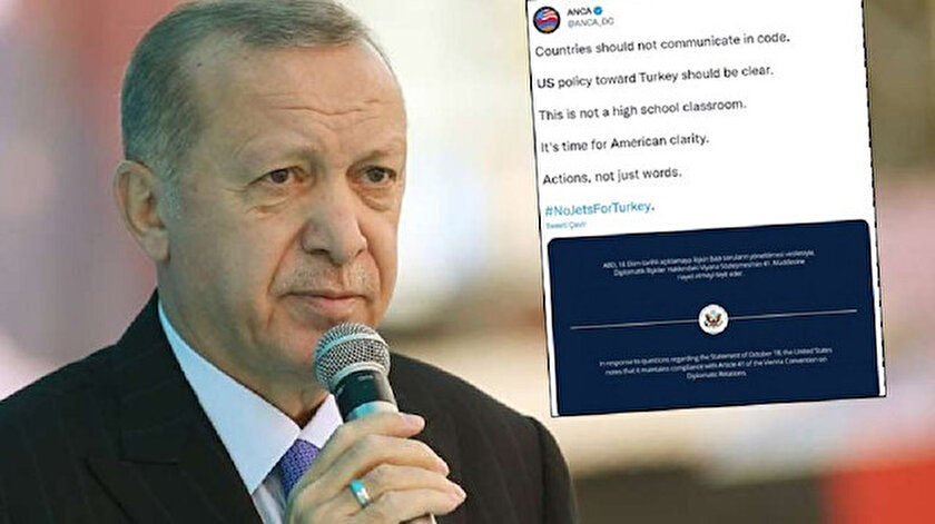 Ermeni lobisinden ABDye büyükelçi tepkisi: Burası lise sınıfı değil Türkiyeye jet yok