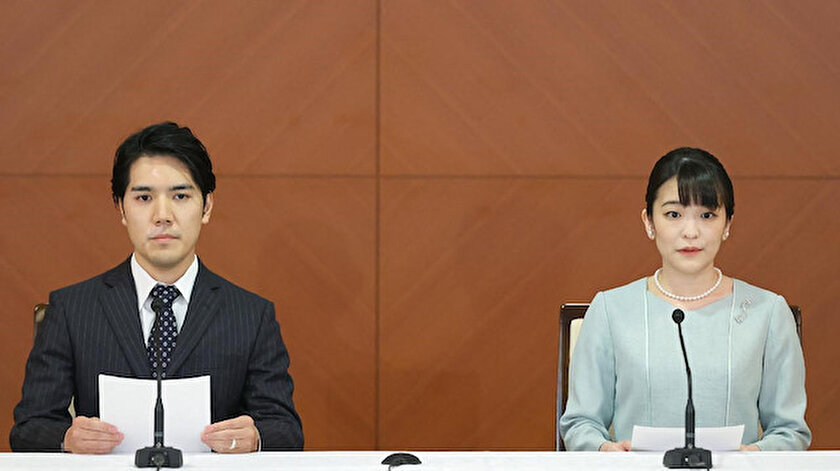 Aşkı için kraliyet unvanını terk eden Japonya Prensesi Mako dünya evine girdi