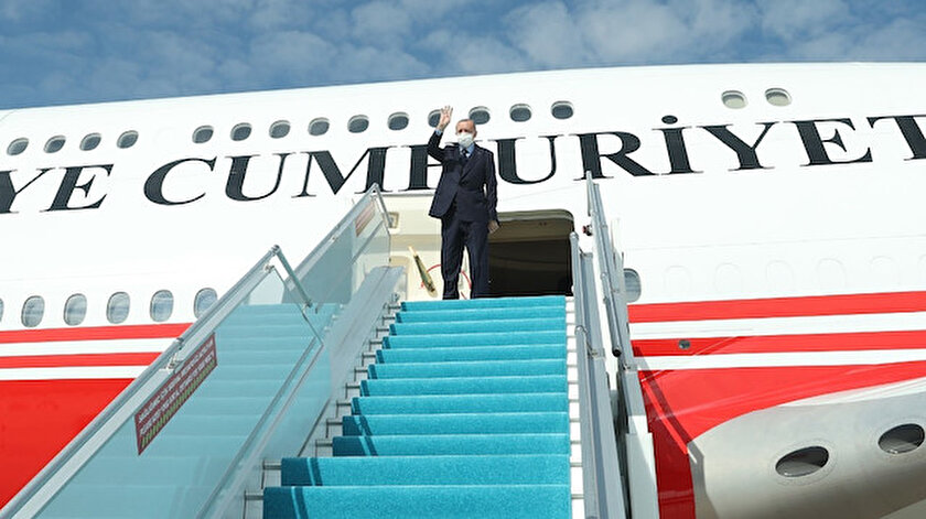 Cumhurbaşkanı Erdoğan Azerbaycana gitti