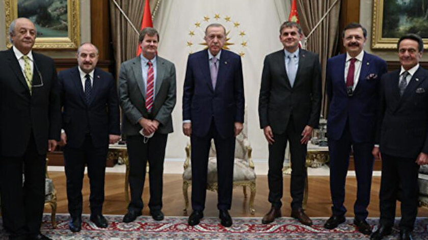 Cumhurbaşkanı Erdoğan TOGG’un bataryasını üretecek SiRo’nun heyetini kabul etti