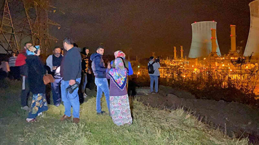 Sakaryada doğal gaz santralinde korkutan patlama sesi