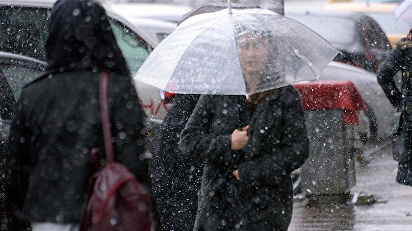 Meteorolojiden 33 ile yağış uyarısı: Kar ve kuvvetli sağanak geliyor
