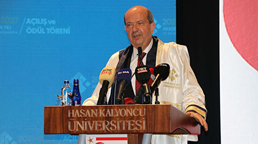 KKTC Cumhurbaşkanı Tatardan muhalefetin sert eleştirilerine tepki: Benim yolum Türk’ün yoludur