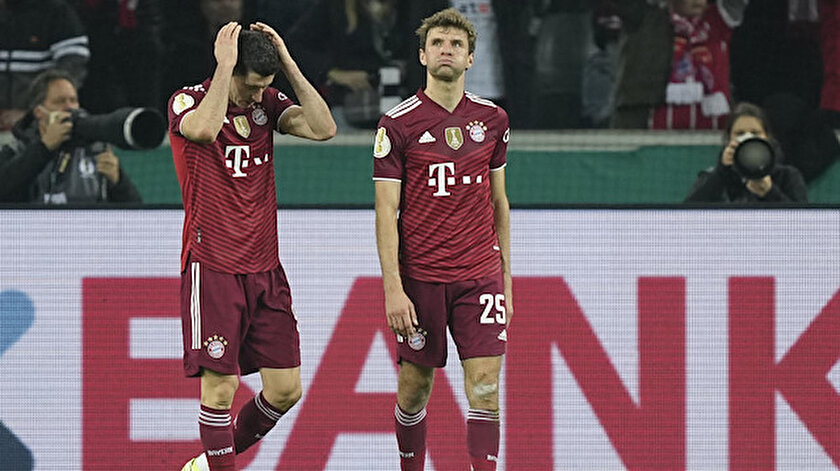 Bayern kupada hezimete uğradı