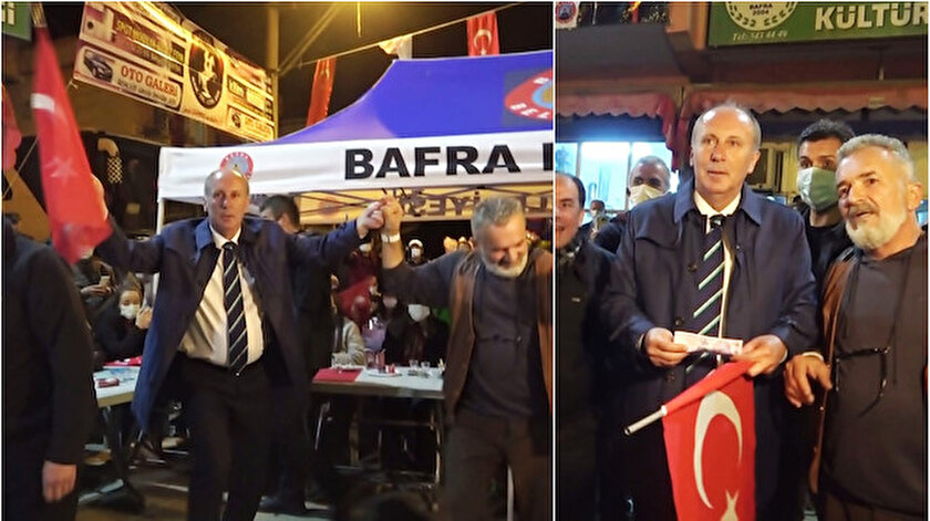 Muharrem İnce halaya girince davul-zurna sustu