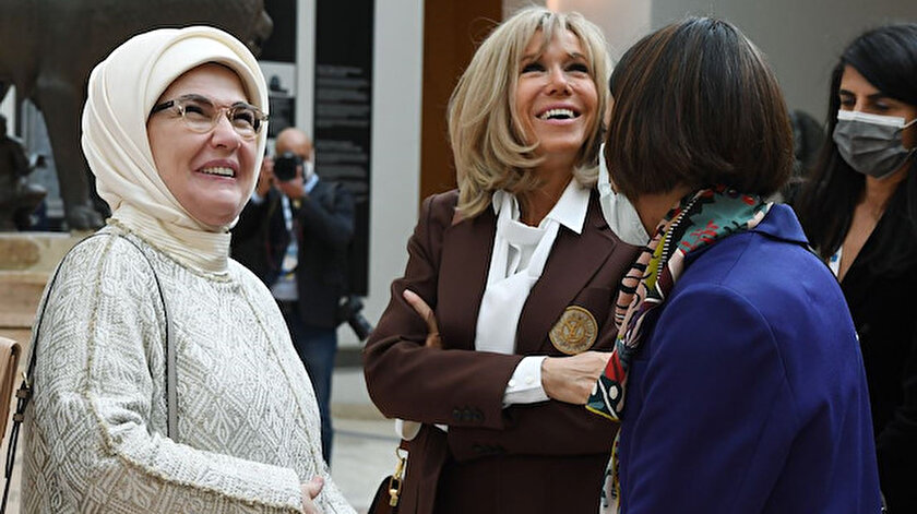 Emine Erdoğan, Roma’da Kapitolin Müzesi’ni ziyaret etti